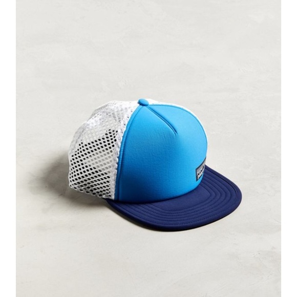 Patagonia blue and white hat NWT - Picture 2 of 4